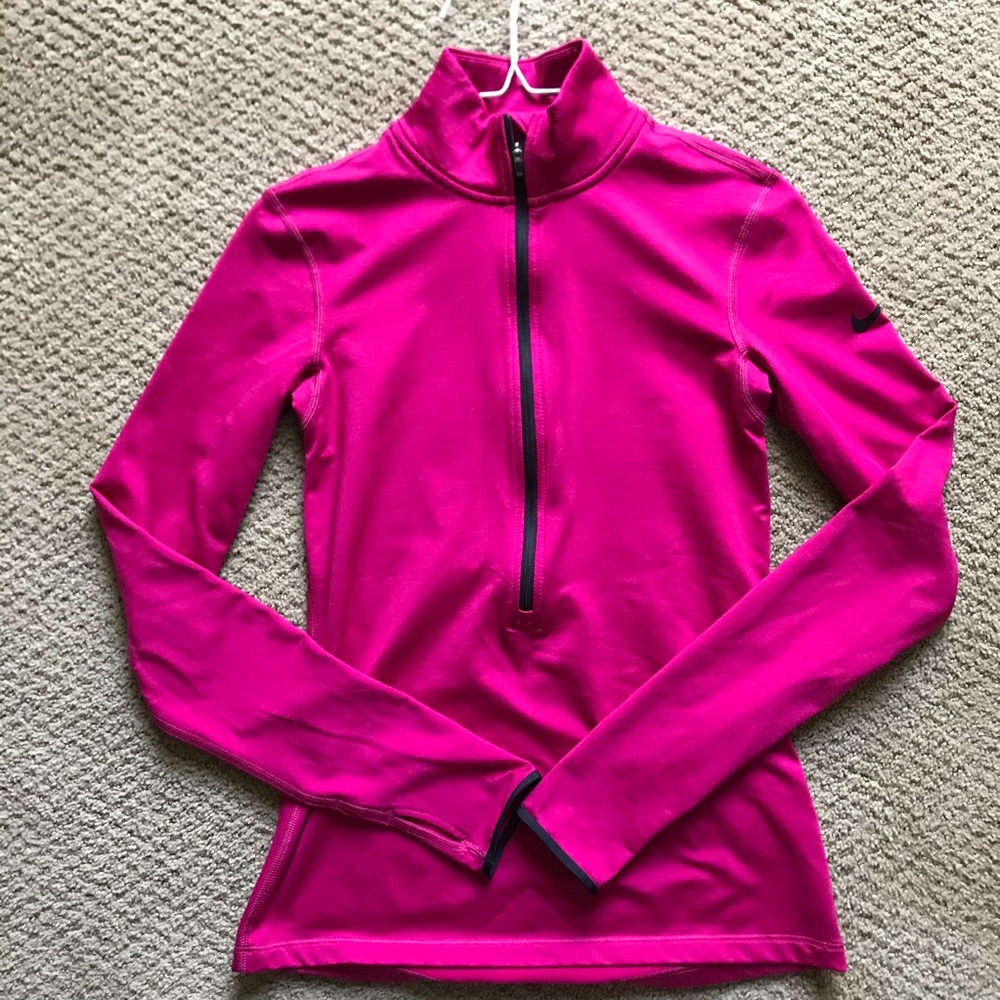 Nike Dri-Fit Ladies Zipper Front Athletic Top Sm